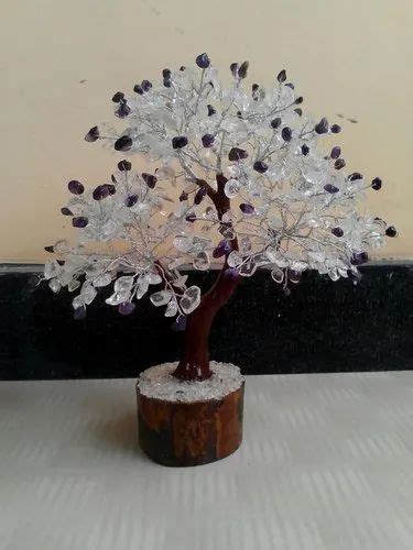 Polished White Gemstone Crystal Tree For Healing At Rs 355 Piece In Anand