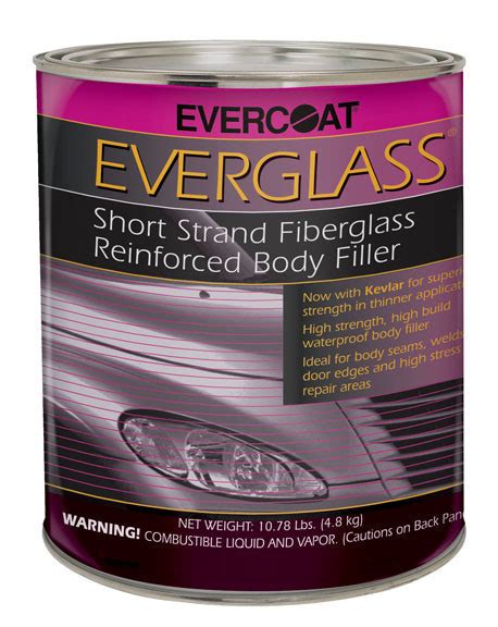 Fibre Glass Evercoat 622 Everglass Short Strand Fiberglass Reinforced Body Filler Gallon