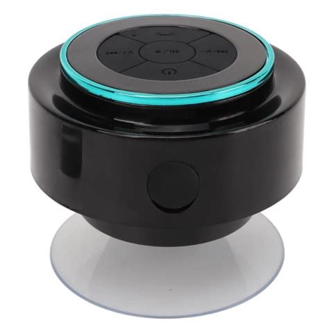 EJ life Enceinte de Douche Bluetooth IP67 Étanche avec Ventouse Haut