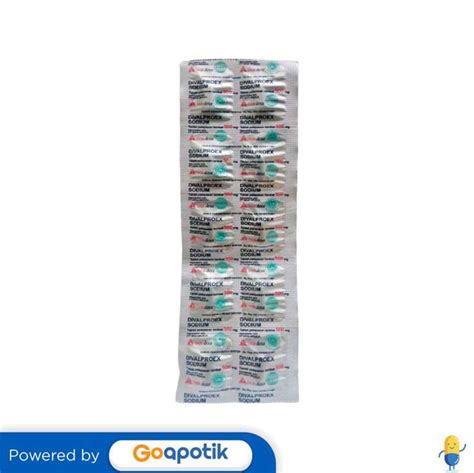 Jual Divalproex Sodium Ogb Dexa Medica Mg Strip Tablet Di Seller