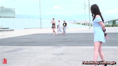 Brunette Slave Francesca Dicaprio Public Double Penetration Fucked