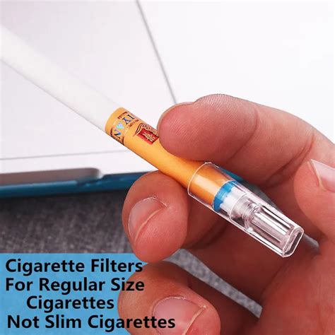 100 PCS A Box Regular Size Cigarette Tar Health Filters Holder Food