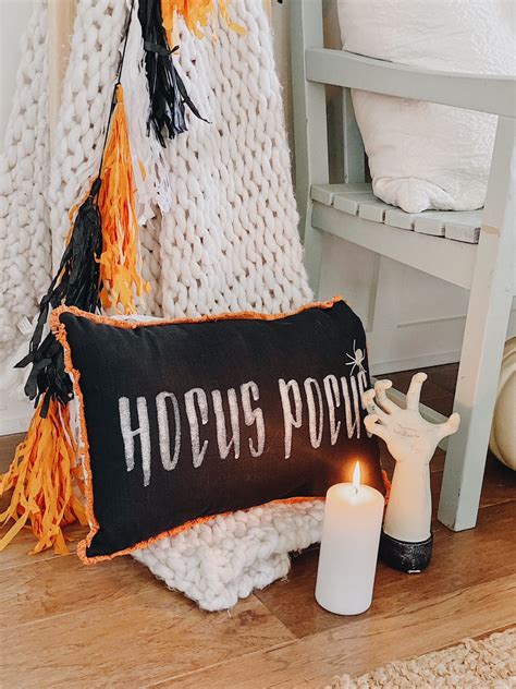 JOANN Halloween Decor for your Entryway | She Gave It A Go