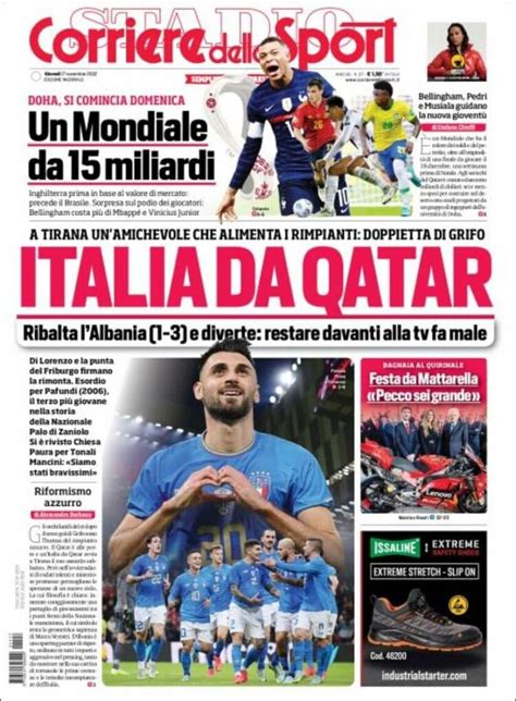 Periódico Corriere Dello Sport Italia Periódicos De Italia Edición