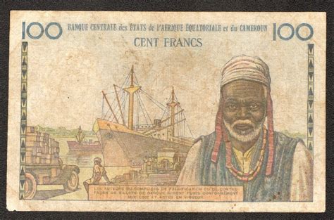 EQUATORIAL AFRICAN STATES 100 Francs 1961