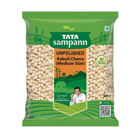 Buy Tata Sampann Unpolished Kabuli Chana Medium Size Online At Best