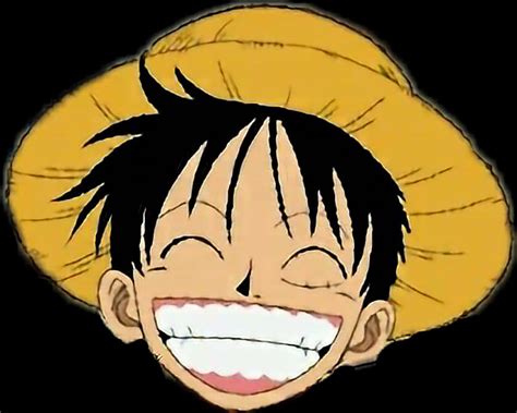 Download Luffy Laughing Portrait | Wallpapers.com