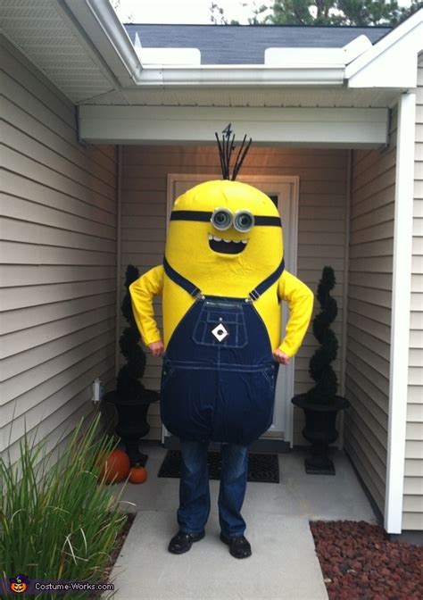 Homemade Minion Adult Costume