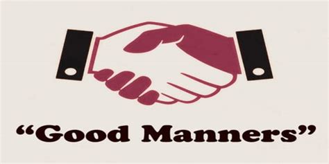 Good Manners Assignment Point