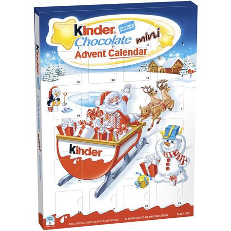 Kinder Chocolate Advent Calendar 2024 - Cybill Shanna