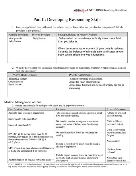 Keith RN 2 Part II Developing Responding Skills 1 Interpreting