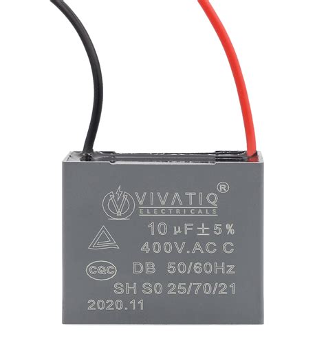 CAPACITOR 10 µF – Vivatiq Electrical