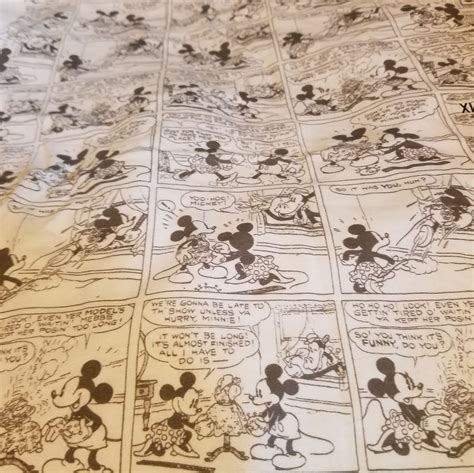 Rare Mickey Mouse Comic Tshirt Gem