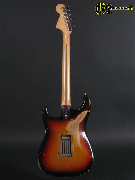 1971 Fender Stratocaster 3 Tone Sunburst GuitarPoint