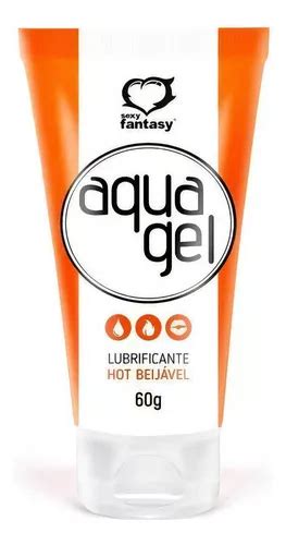 Gel Lubrificante Funcional Hot Aqua Gel Beijável Laranja 60g MercadoLivre