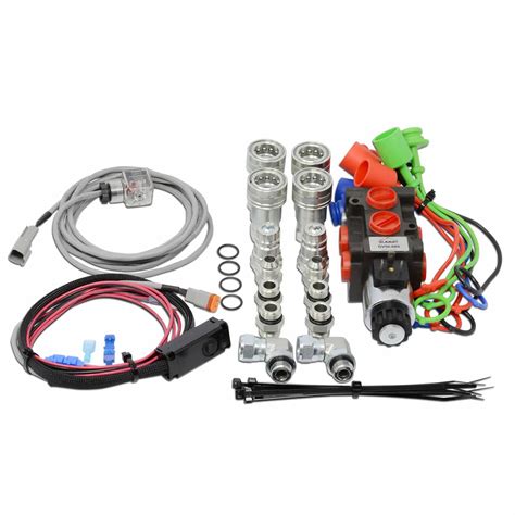 Hydraulic Diverter Valve Kits With Without Couplers Summit Hydraulics