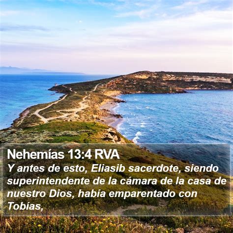 Nehem As Rva Y Antes De Esto Eliasib Sacerdote Siendo