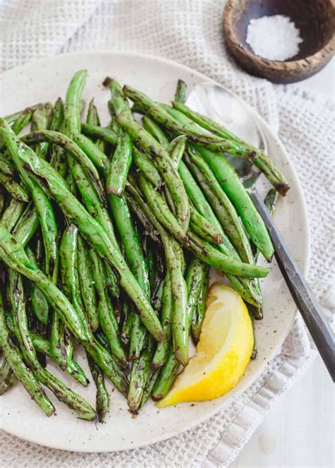 Grilled Green Beans With A Simple Garlic Soy Seasoning