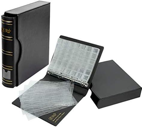 Album Per Collezione Di Monete Con Custodia 4 Dimensioni Assortite Di