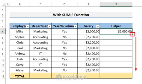 Ways To Sum Visible Cells In Excel