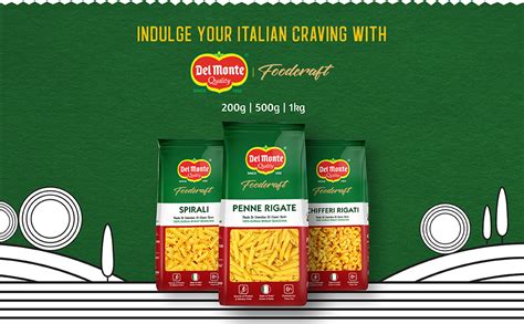 Del Monte Foodcraft Chifferi Rigate Elbow Pasta Durum Wheat