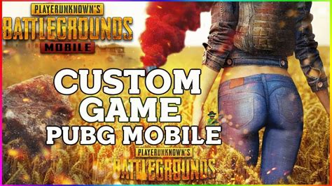 Pubg Mobile Live Custom Rooms For Subscribers Only Youtube