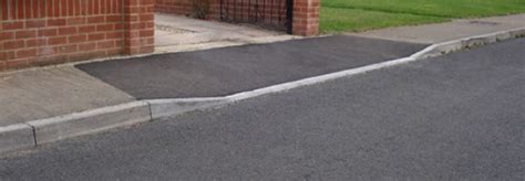 dropped kerb installation north london kerbs lowered