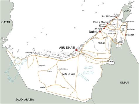 Uae Road Wall Map By Graphiogre Mapsales Hot Sex Picture