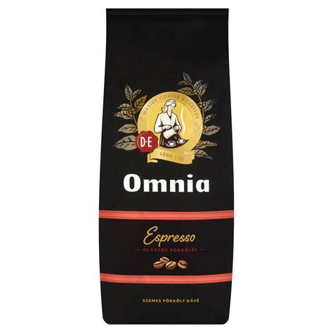 Douwe Egberts Omnia Espresso Szemes K V Kg Emag Hu