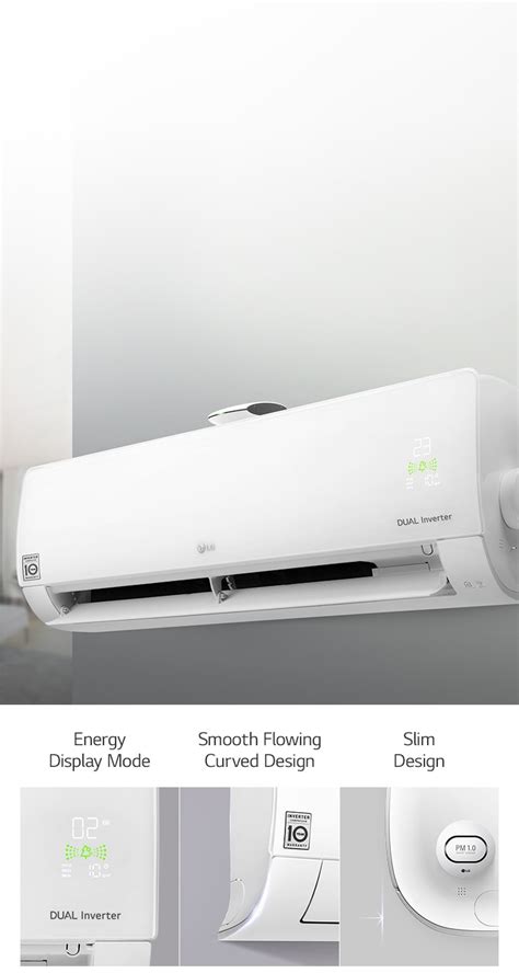 Lg Dualcool Inverter Ac Ton Air Purification Operation