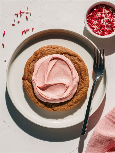 Healthy Copycat Crumbl Sugar Cookie With Pink Frosting Healthy Helper