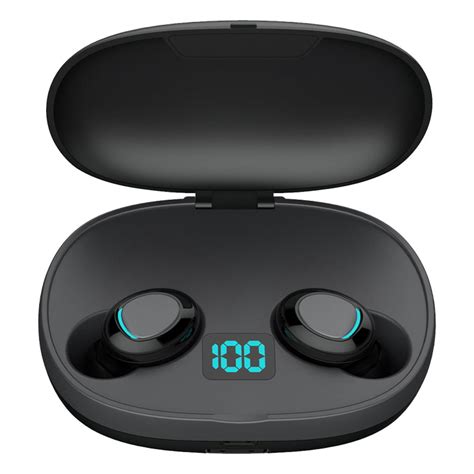 True Wireless Headphones BT 5.0+EDR TWS Earbuds with Mic In-ear Stereo ...