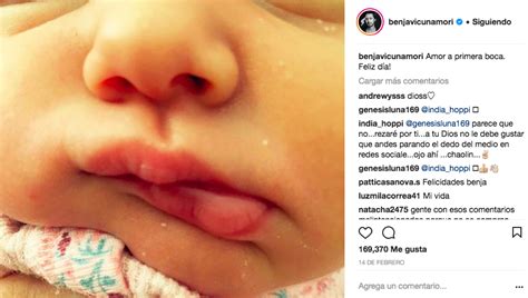 Mira las tiernas fotos de la hija de Benjamín Vicuña y de China