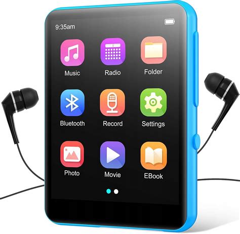 Odtwarzacz Mp Bluetooth Przeno Ny Odtwarzacz Muzyki Hifi Ekran