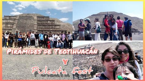 Vamonos a Teotihuacán en moto y porque no al Pulcata Fest