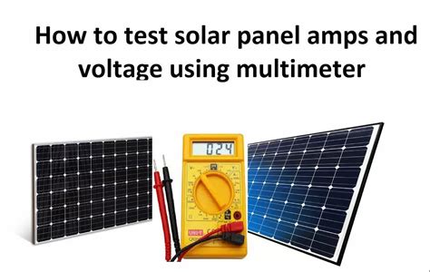 How to calculate solar panel amps