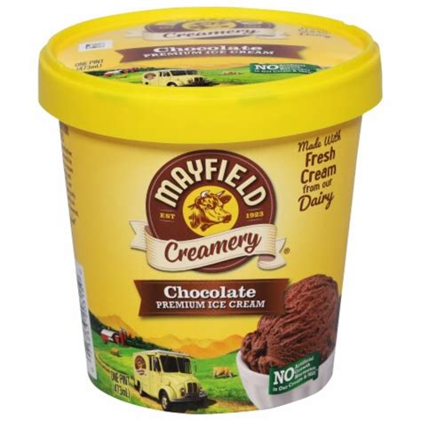 Mayfield Creamery Premium Chocolate Ice Cream 1 Pt Kroger