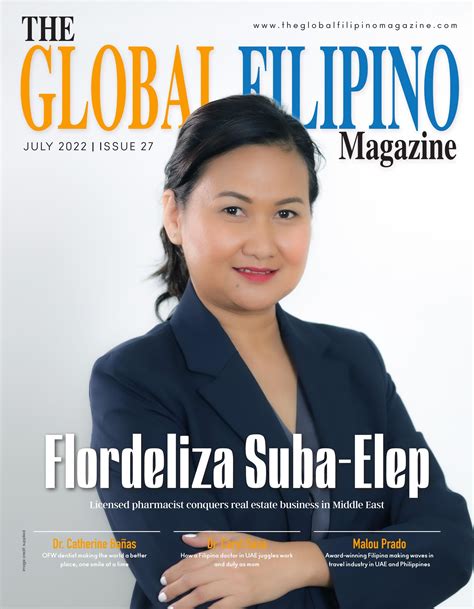 Issue The Global Filipino Magazine July By The Global