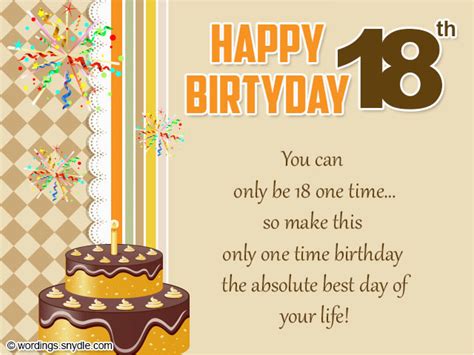 Funny 18th Birthday Card Messages | BirthdayBuzz