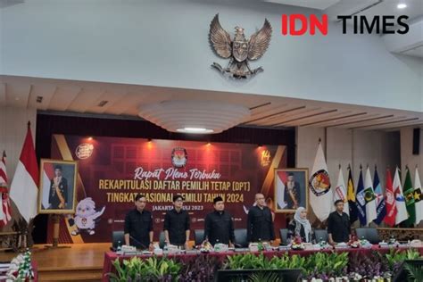 Kpu Tetapkan Dpt Pemilu 2024 Ada 204 Juta Pemilih