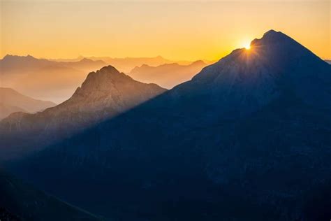 Mountain sunrise alps Stock Photos, Royalty Free Mountain sunrise alps ...