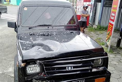 Ditabrak Mobil Dari Belakang Seorang Pemotor Meninggal Dunia Yogya