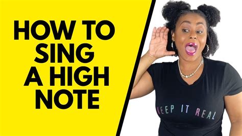 How To Sing Higher Notes Without Straining Vocalfy Youtube