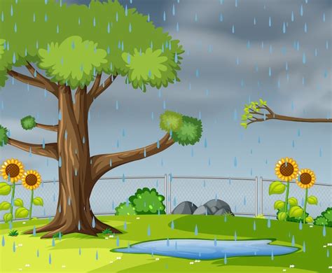 Rainy Day Cartoon Images Free