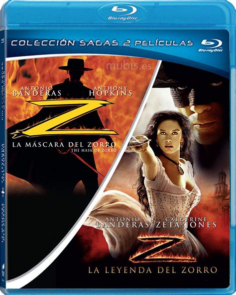 Pack La Máscara del Zorro La Leyenda del Zorro Blu ray