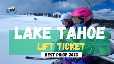 Tahoe Donner Has The Lowest Lift Ticket Price At Lake Tahoe Youtube