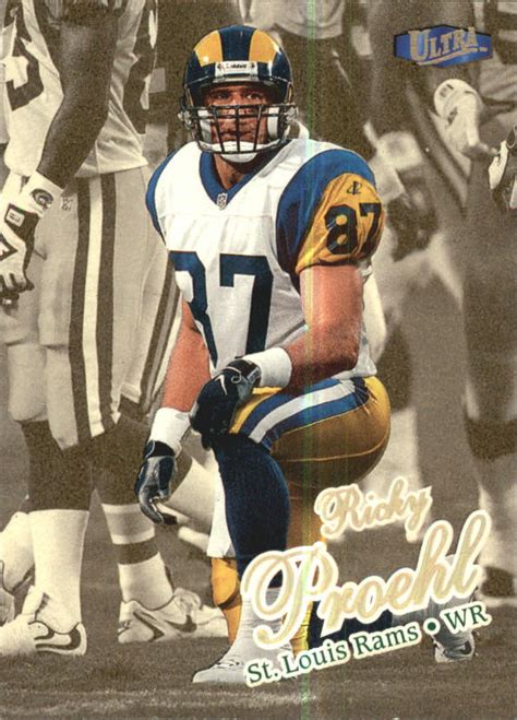 1998 Ultra Gold Medallion #237G Ricky Proehl - NM-MT