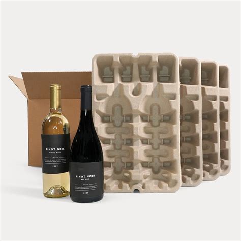 Pack Wine Boxes Pulp Packaging Gorilla Shipper