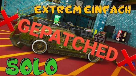 GEPATCHED SOLO MEGA LEICHT AUTOS SELBER MODDEN In GTA 5 ONLINE XBOX