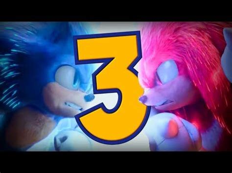 The Sonic Movie 3 REVEALED! (& Knuckles TV Series) | Sonic, Anime boy, Sonic the hedgehog